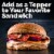 Armour® Sliced Pepperoni Perspective: right
