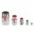Wooden Nesting Snowman 5 piece Perspective: right