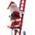 Mr. Christmas Super Climbing Plush Santa Perspective: right
