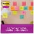 Post-it® Super Sticky Adhesive Miami Collection Notes Perspective: right