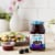 Smucker's Sugar Free Seedless Blackberry Jam with Splenda Brand Sweetener Perspective: right