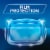 Finish Quantum Ultimate Clean & Shine Hard Water Dishwasher Detergent Tablets Perspective: right