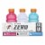 Gatorade® Zero Sugar Pink White Blue Sports Drink Mini Variety Pack Bottles Perspective: right