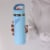 Gatorade® Light Blue Straw Water Bottle Perspective: right