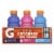 Gatorade® Purple Red Blue Sports Drink Mini Variety Pack Bottles Perspective: right