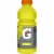 Gatorade Thirst Quencher Yellow Lemon Lime Electrolyte Enhanced Sports Drink Perspective: right