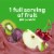 Beech-Nut Smoothie + Prebiotics for Toddlers, Apple Cherry Kiwi Purple Carrot & Yogurt Perspective: right