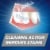 Aquafresh Extreme Clean Whitening Action Fluoride Cavity Protection Toothpaste Perspective: right