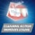 Aquafresh Extreme Clean Whitening Action Fluoride Cavity Protection Toothpaste Perspective: right