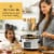 Crock-Pot 4 Quart Stainless Steel Cook & Carry Programmable Slow Cooker with Lid Perspective: right