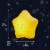 Star Color Changing LED Rechargeable Silicone Night Light Perspective: right