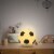 Soccer Changing LED Rechargeable Silicone Night Light Perspective: right