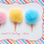 Papyrus (S11) Cotton Candy Birthday Card Perspective: right