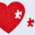 Papyrus Heart Puzzle Greeting Card Perspective: right