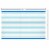 American Greetings Plastic Table Cover Horizontal Green Lines Perspective: right
