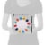 American Greetings Paper Plates- Multicolored Deco Perspective: right