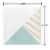 American Greetings Lunch Napkins Three Design on White Perspective: right
