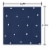 American Greetings Navy Polka Dot Lunch Napkins Perspective: right
