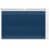 American Greetings Plastic Table Cover - Navy with Stripes Perspective: right