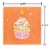American Greetings Birthday Cupcake Lunch Napkins Perspective: right