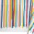 American Greetings Birthday Plastic Table Cover Colorful Streamers Perspective: right