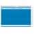 American Greetings Plastic Table Cover Blue with Brush Stroke Perspective: right