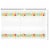 American Greetings Plastic Table Cover - White With Smiley Face Balloons Perspective: right