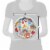 American Greetings 9 Inch Paper Plates - Food on White Perspective: right