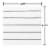 American Greetings Beverage Napkins Silver Stripes on White Perspective: right
