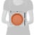 American Greetings All Occasion Paper Plates - Orange Perspective: right