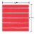 American Greetings Napkin 20 Count - Stripes on Red Perspective: right
