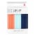 American Greetings Birthday Candles  Orange Green Blue Perspective: right