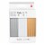 American Greetings Birthday Candles Silver White Gold Perspective: right