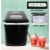Koolatron Countertop Portable Auto Ice Maker Machine, 26 Pound Capacity, Black Perspective: right
