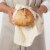 Now Designs Tic Tac Toe Lemon Yellow 100% Cotton Kitchen Dish Towels Perspective: right