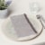 Danica Heirloom Chambray Cotton Napkins - Shadow Gray Perspective: right