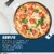 12.5-Inch Pizza Pan/Flat Griddle with T-Lock Detachable Handle Perspective: right