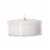 Yummi Unscented Clear-Cup Tealights - White Perspective: right