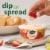 Marzetti Strawberry Cream Cheese Fruit Dip Perspective: right