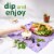 Marzetti Garlic, Herb & Cheese Veggie Dip Perspective: right