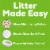 Purina Tidy Cats BREEZE Litter Box System Starter Kit Litter Box, Litter Pellets & Pads Perspective: right