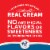 Reddi Wip Original Whipped Topping Made With Real Cream Perspective: right