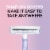 BIC® Silky Touch® Value Pack Women's Disposable Razors Perspective: right