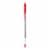 BIC® Cristal® Xtra Smooth Medium Ball Point Pens - Red Perspective: right