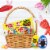 Sour Patch Kids Soft & Chewy Easter Candy Easter Egg Perspective: right