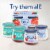 Oui by Yoplait Pumpkin Caramel Whole Milk French Style Yogurt Jar Perspective: right