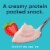 Ratio Protein Strawberry Yogurt Cultured Dairy Snack Perspective: right