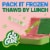 Go GURT Strawberry and Cotton Candy Kids Fat Free Yogurt Tubes Perspective: right