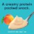 Ratio Protein Peach Yogurt Cultured Dairy Snack Perspective: right