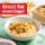 Yoplait Original Harvest Peach Low Fat Smooth Style Yogurt Tub Perspective: right
